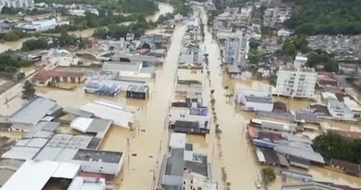 Sul do país registra sete mortes por causa das chuvas dos últimos dias