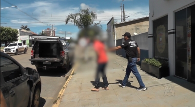 PJC cumpre mandado de prisão por porte ilegal de arma de fogo em Guarantã